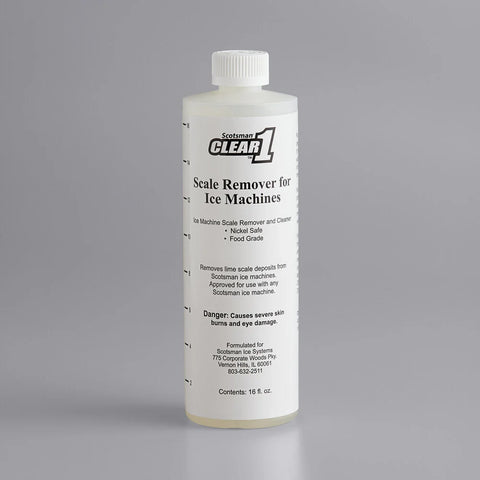 Scotsman 19-0653-01 Clear1 16 oz. Liquid Scale Remover Concentrate - Home Appliance Specialists