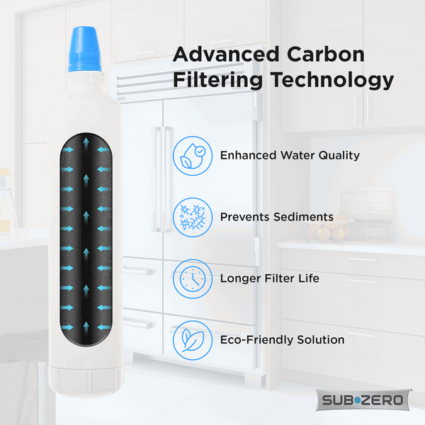 Sub-Zero 4204490 water filter product photo
4204490 filter compatible with Sub-Zero refrigerators