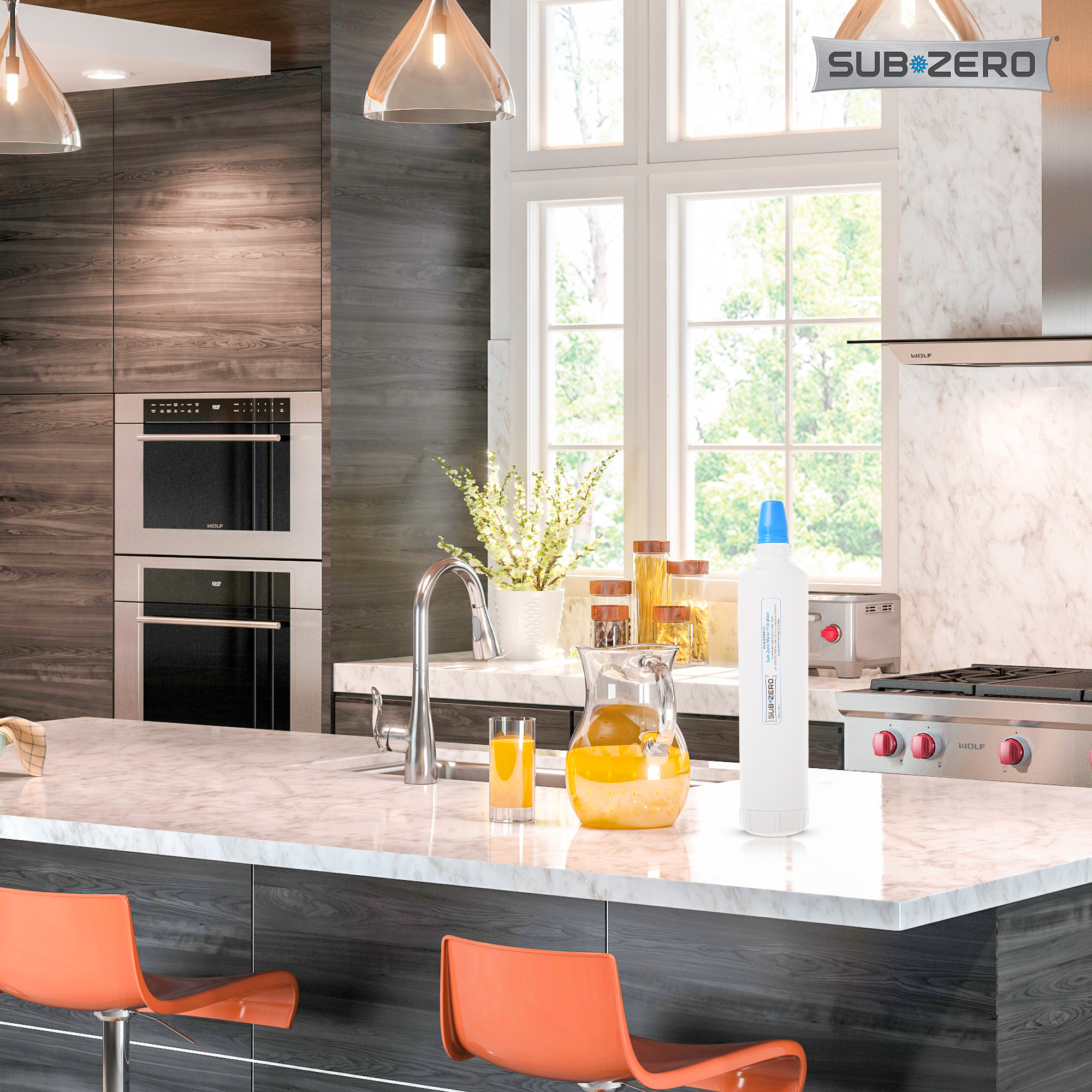 thumbnail image 2 of Sub-Zero 4204490 Refrigerator Water Filter – 3-Pack (Made In USA) 2 of 5