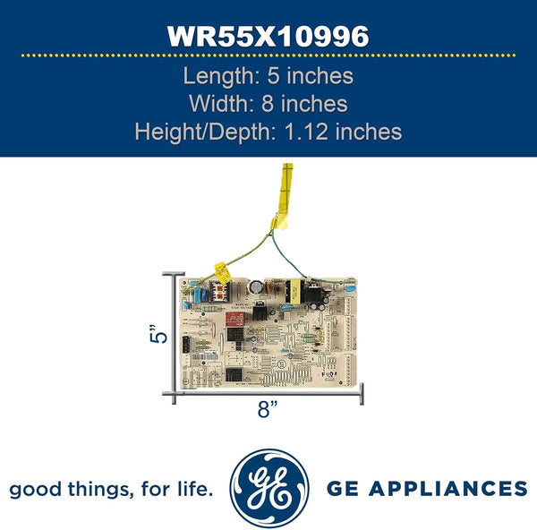 GE WR55X10996 Genuine OEM Main Control Board Assembly for GE Refrigerators
